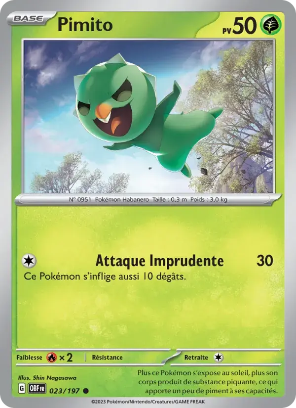 Pimito - 023/230 - Flammes Obsidiennes