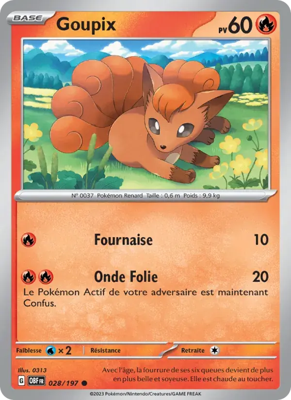 Goupix - 028/230 - Flammes Obsidiennes