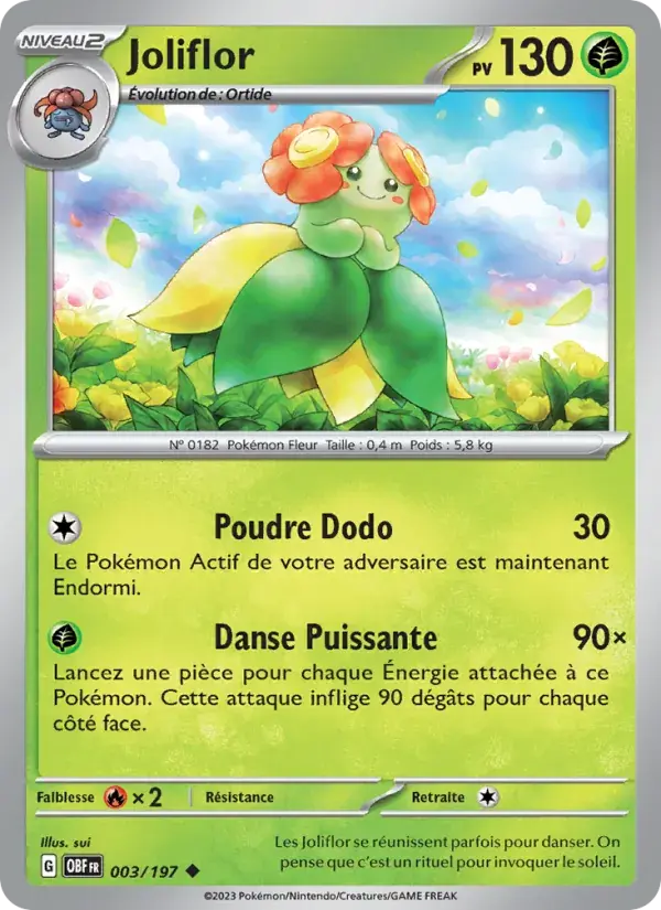Joliflor - 003/230 - Flammes Obsidiennes