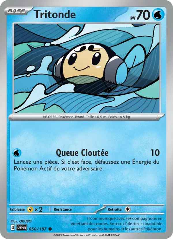 Tritonde - 050/230 - Flammes Obsidiennes