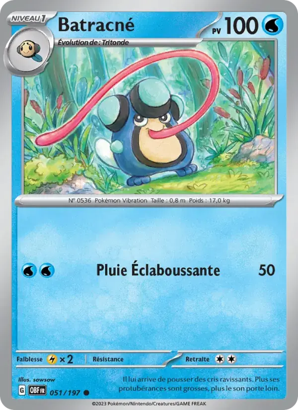 Batracné - 051/230 - Flammes Obsidiennes