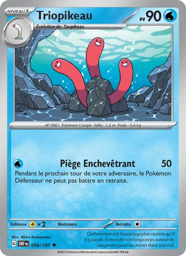 Triopikeau - 059/230 - Flammes Obsidiennes