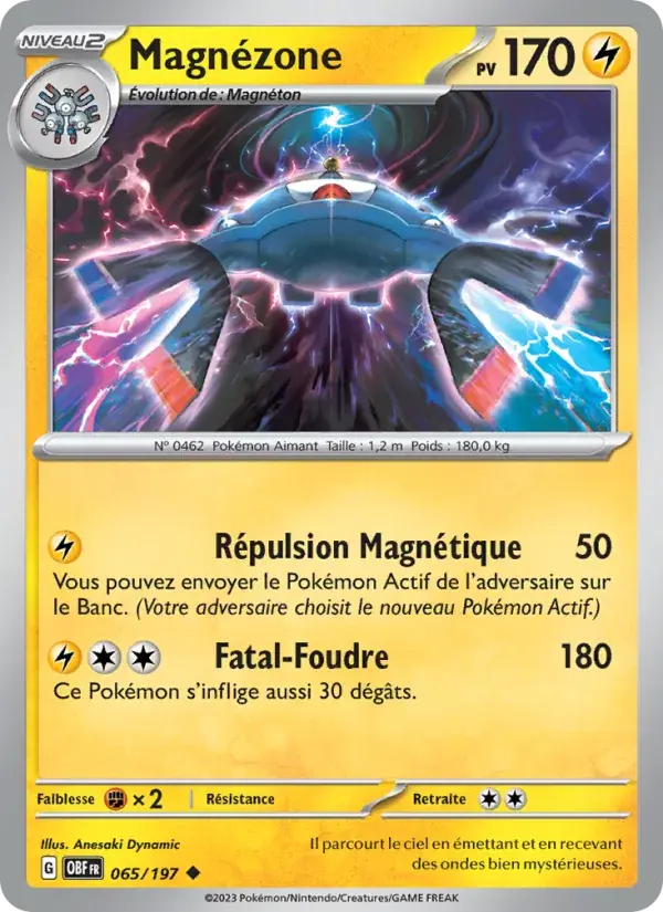 Magnézone - 065/230 - Flammes Obsidiennes