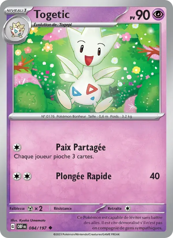 Togetic - 084/230 - Flammes Obsidiennes