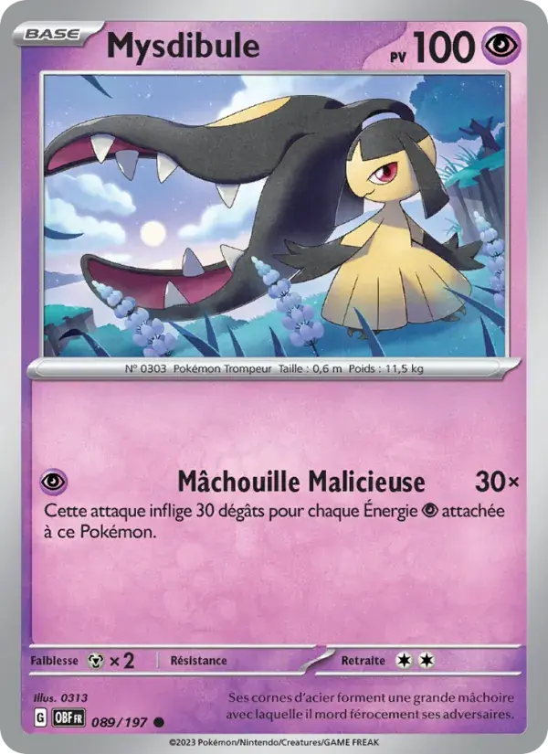 Mysdibule - 089/230 - Flammes Obsidiennes