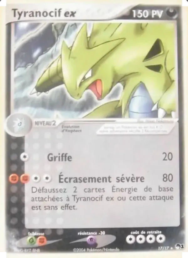 Tyranocif ex - 17/17 - POP Série 1