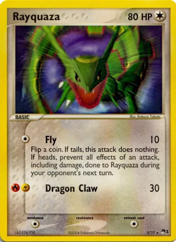 Rayquaza - 3/17 - POP Série 1