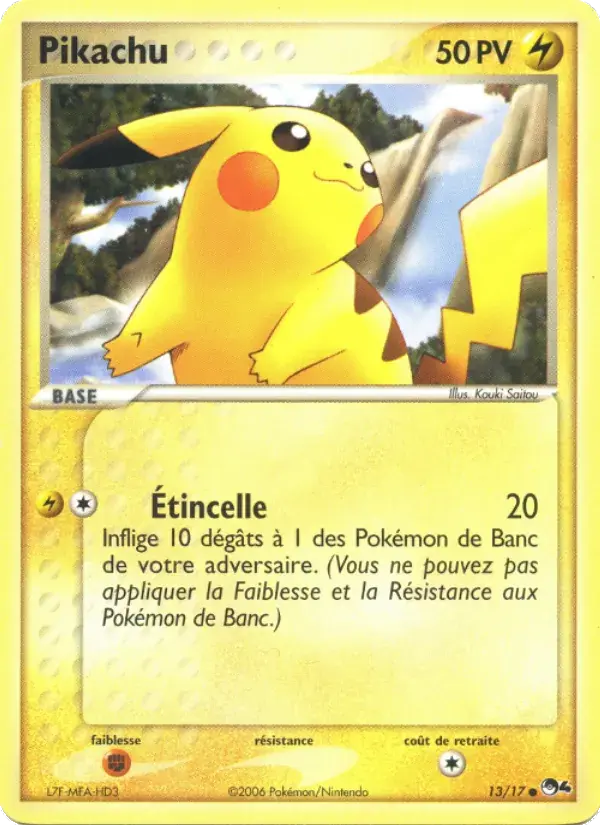 Pikachu - 13/17 - POP Série 4