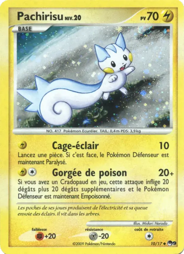 Pachirisu - 10/17 - POP Série 9
