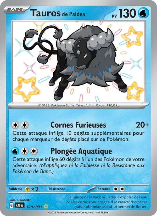 Tauros de Paldea - 120/245 - Destinées de Paldea