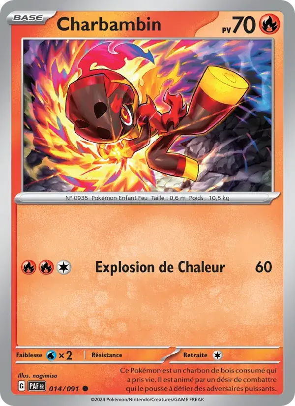 Charbambin - 014/245 - Destinées de Paldea