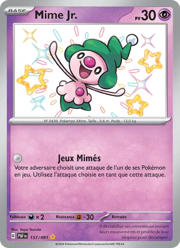 Mime Jr. - 157/245 - Destinées de Paldea