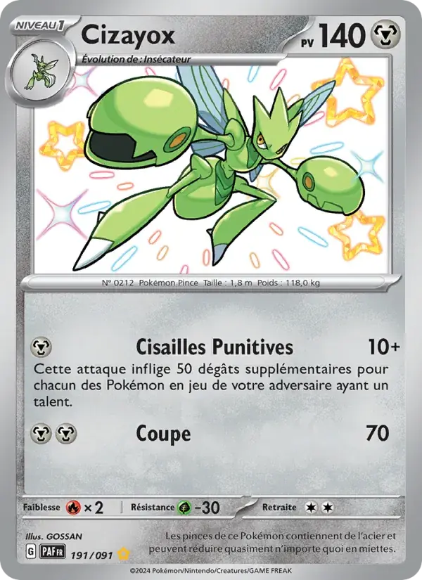 Cizayox - 191/245 - Destinées de Paldea