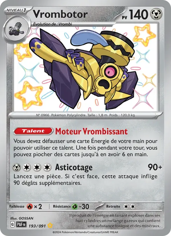 Vrombotor - 193/245 - Destinées de Paldea