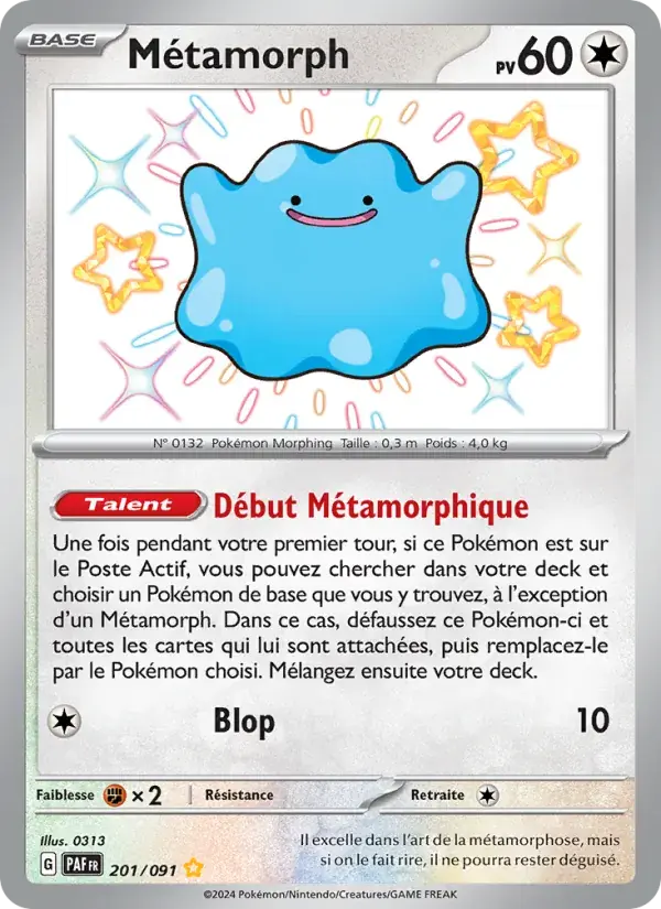 Métamorph - 201/245 - Destinées de Paldea