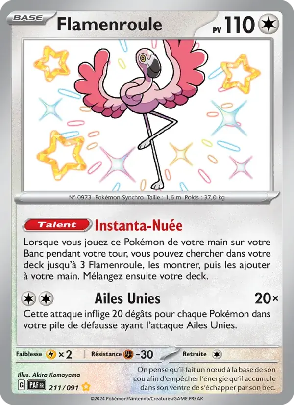 Flamenroule - 211/245 - Destinées de Paldea