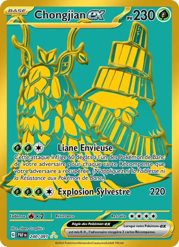 Chongjian-ex - 240/245 - Destinées de Paldea