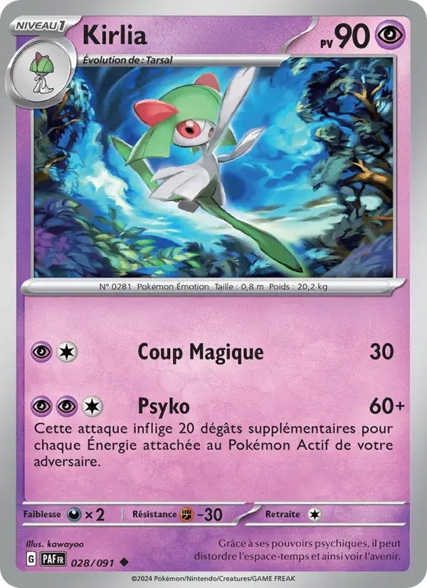 Kirlia - 028/245 - Destinées de Paldea