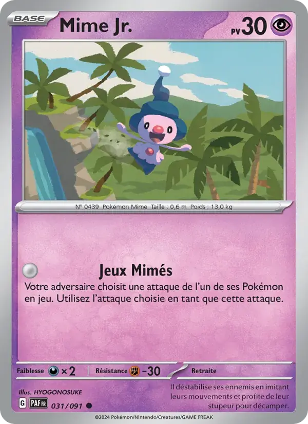 Mime Jr. - 031/245 - Destinées de Paldea