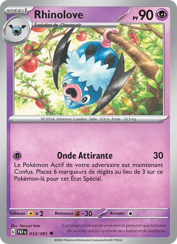 Rhinolove - 033/245 - Destinées de Paldea