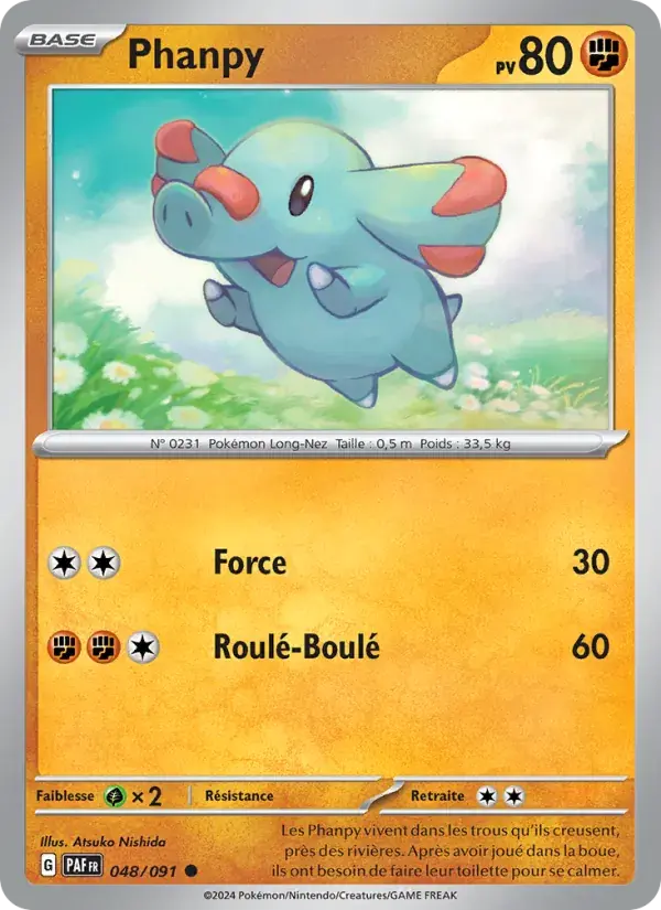 Phanpy - 048/245 - Destinées de Paldea