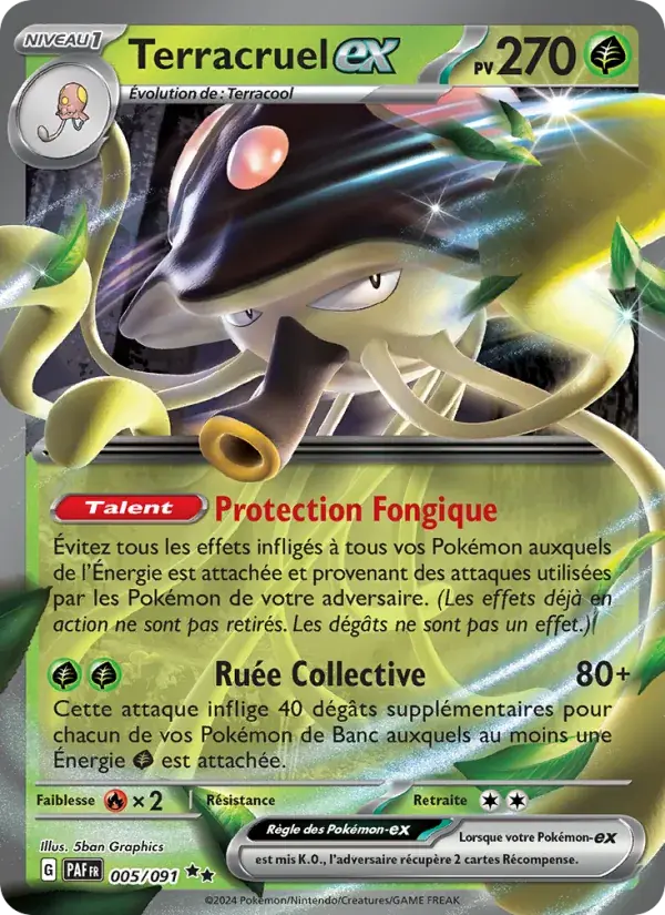 Terracruel-ex - 005/245 - Destinées de Paldea