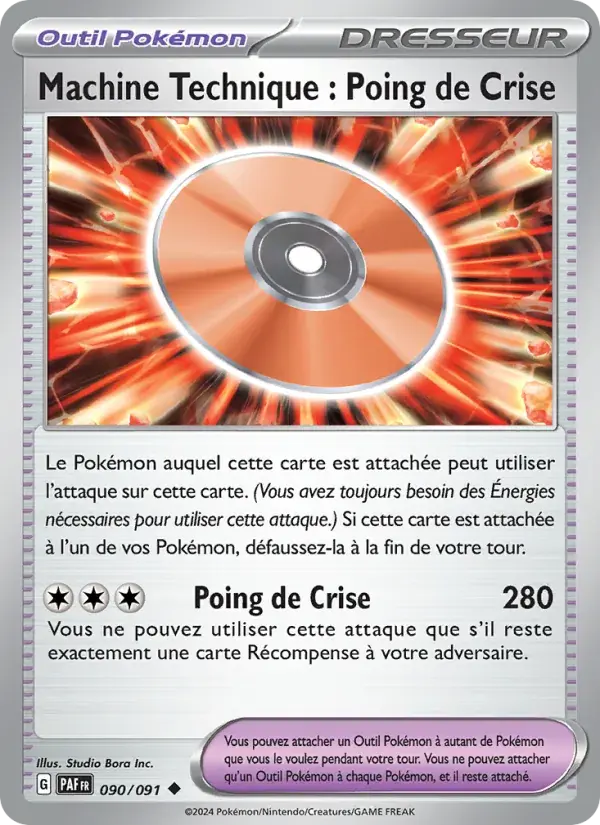 Capsule Technique : Poing de Crise - 090/245 - Destinées de Paldea