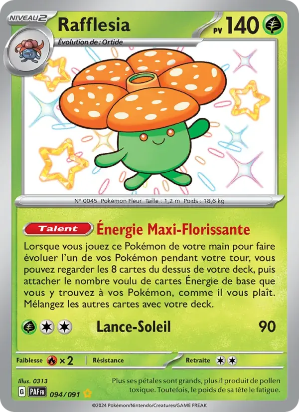 Rafflesia - 094/245 - Destinées de Paldea