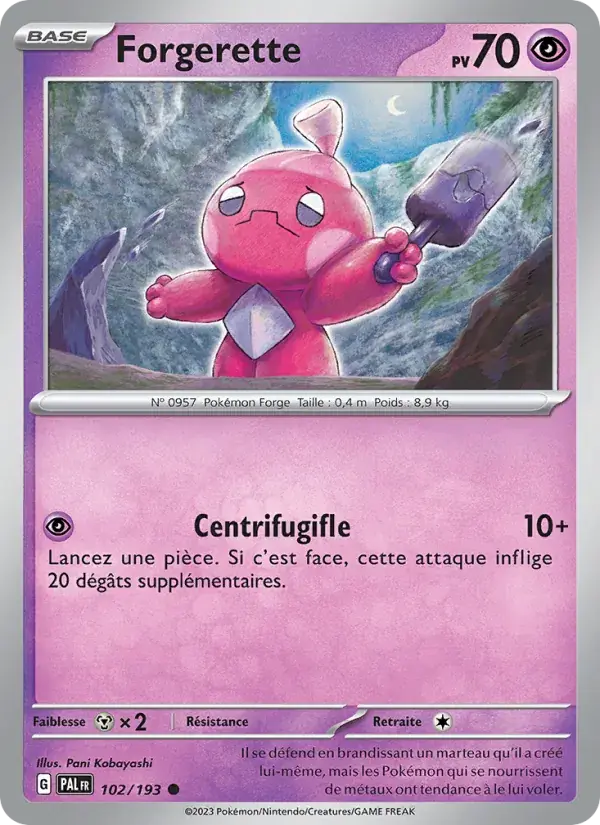 Forgerette - 102/279 - Évolutions à Paldea