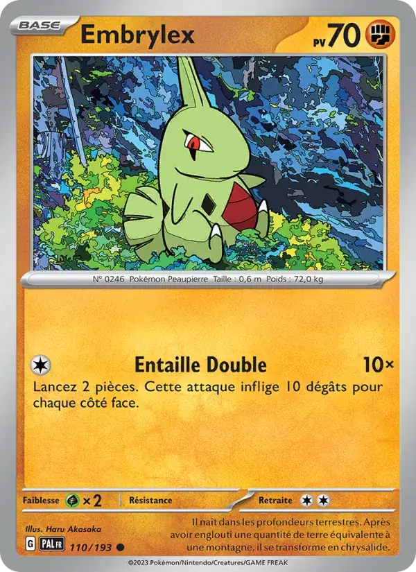 Embrylex - 110/279 - Évolutions à Paldea