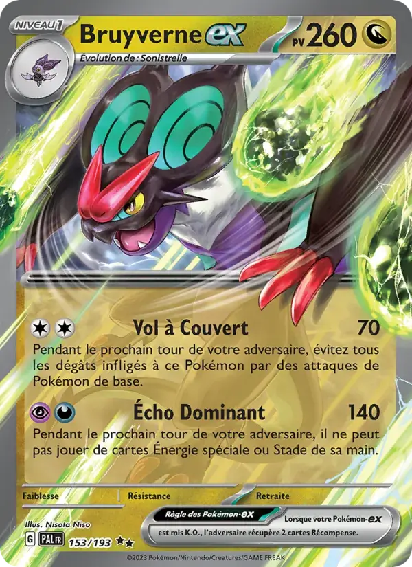 Bruyverne-ex - 153/279 - Évolutions à Paldea