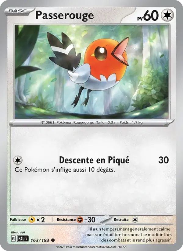 Passerouge - 163/279 - Évolutions à Paldea