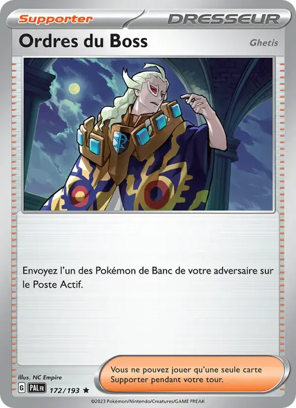Ordres du Boss - 172/279 - Évolutions à Paldea