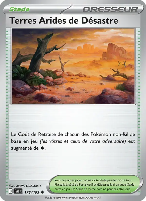 Terres Arides de Désastre - 175/279 - Évolutions à Paldea