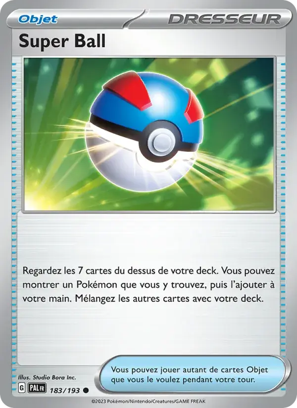Super Ball - 183/279 - Évolutions à Paldea