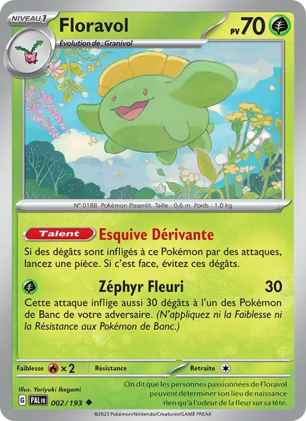 Floravol - 002/279 - Évolutions à Paldea
