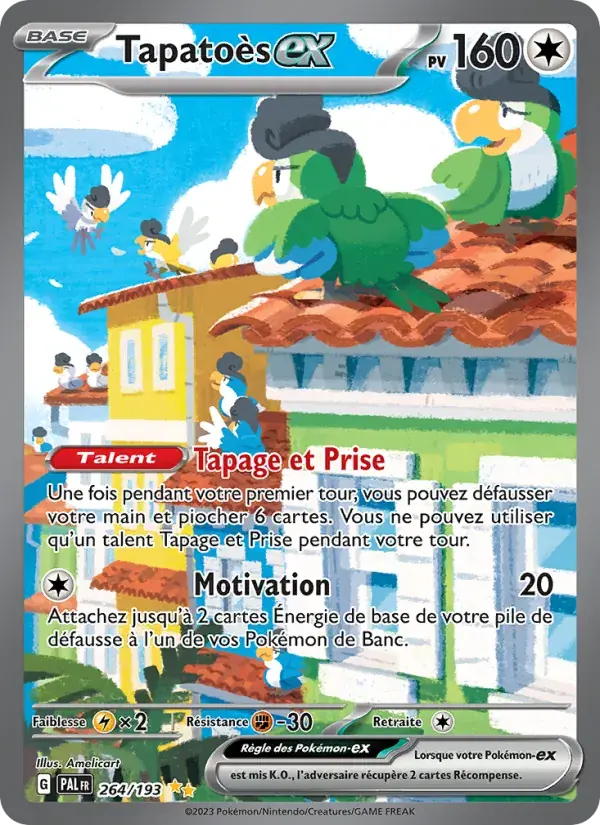 Tapatoès-ex - 264/279 - Évolutions à Paldea