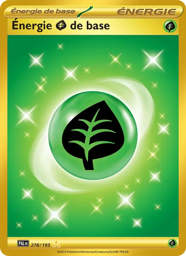 Énergie Grass de base - 278/279 - Évolutions à Paldea