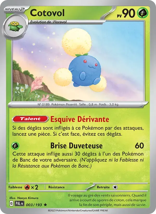 Cotovol - 003/279 - Évolutions à Paldea