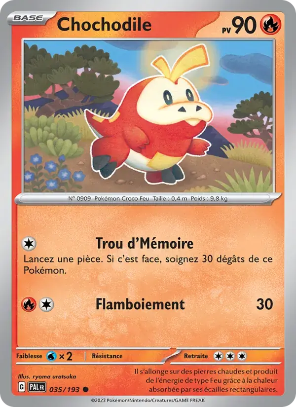 Chochodile - 035/279 - Évolutions à Paldea