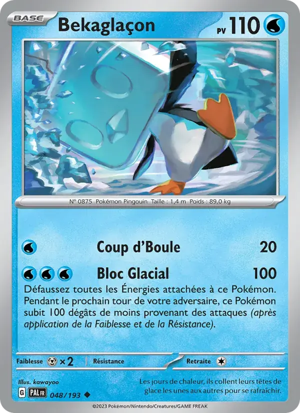 Bekaglaçon - 048/279 - Évolutions à Paldea