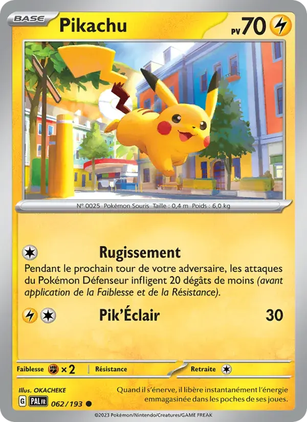 Pikachu - 062/279 - Évolutions à Paldea