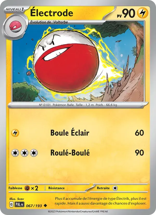 Électrode - 067/279 - Évolutions à Paldea