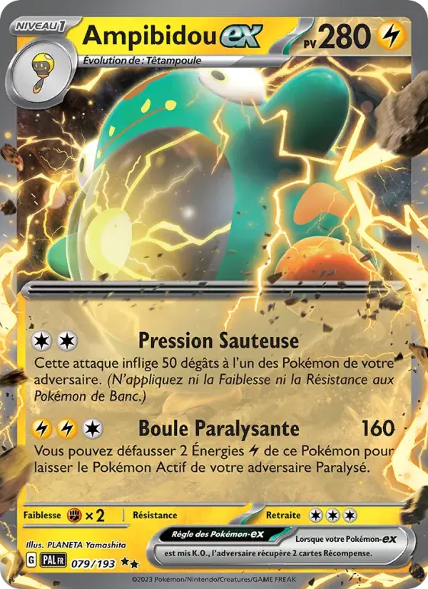 Ampibidou-ex - 079/279 - Évolutions à Paldea
