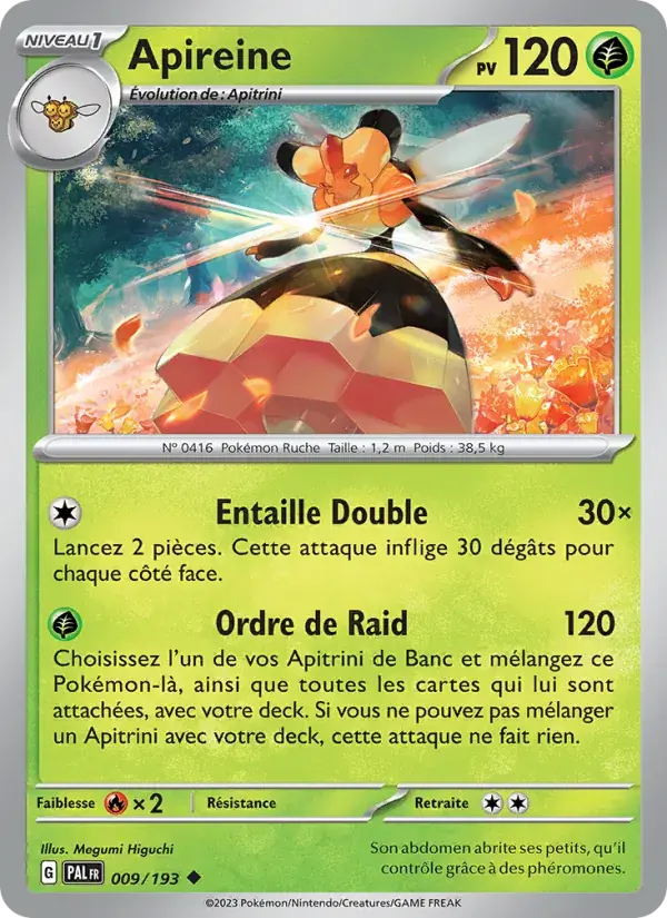 Apireine - 009/279 - Évolutions à Paldea