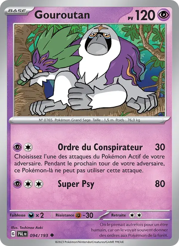 Gouroutan - 094/279 - Évolutions à Paldea