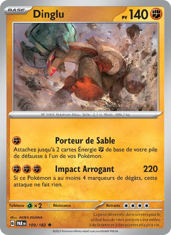 Dinglu - 109/266 - Faille Paradoxe