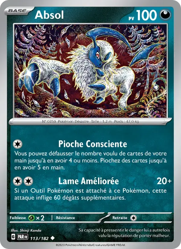 Absol - 113/266 - Faille Paradoxe