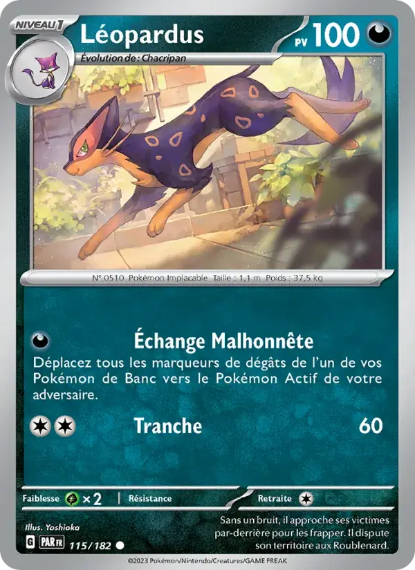 Léopardus - 115/266 - Faille Paradoxe