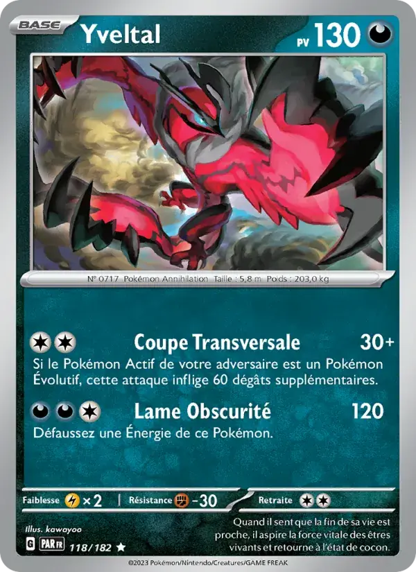 Yveltal - 118/266 - Faille Paradoxe